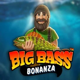 Big Bass Bonanza slot logo by Pragmatic Play at Betninja Casino