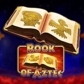 Book of Aztec slot logo by Amatic Industries at Betninja Casino
