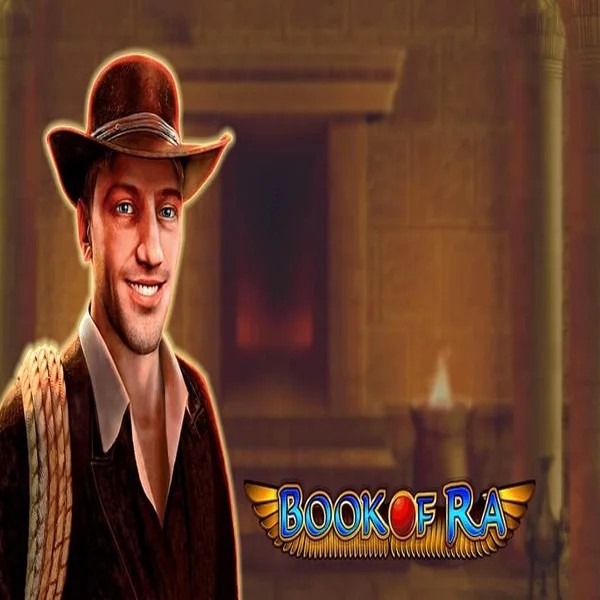 Book of Ra by Greentube, showcased at betninja-casino.eu – game logo