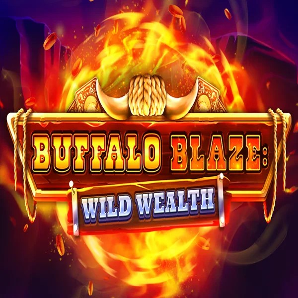Buffalo Blaze Wild Wealth slot logo by OctoPlay at Betninja Casino