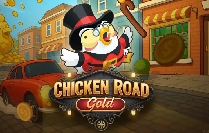 Chicken Road Gold logo by InOut Betninja Casino