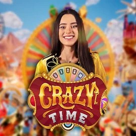 Crazy Time by Evolution, showcased at betninja-casino.eu – game logo