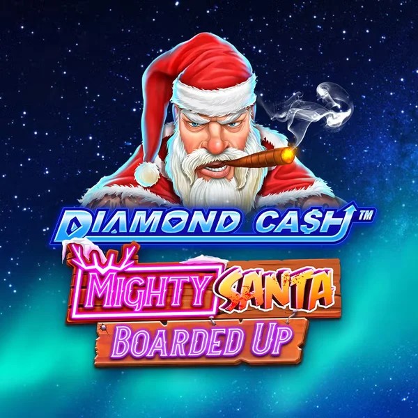 Diamond Cash Mighty Santa Boarded Up online slot from Greentube – play at betninja-casino.eu