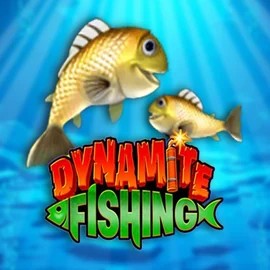 Dynamite Fishing slot logo by Inspired Gaming at Betninja Casino