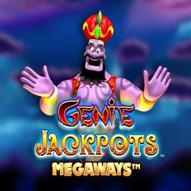 Genie Jackpots Megaways online game logo by Blueprint Gaming on betninja-casino.eu