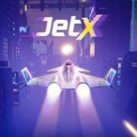 jetX logo by SmartSoft at Betninja Casino