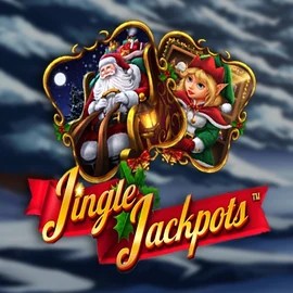Jingle Jackpots by Dragon Gaming, showcased at betninja-casino.eu – game logo