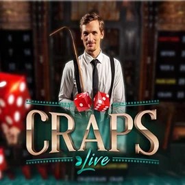 Live Craps logo – Live Casino by Evolution at Betninja Casino