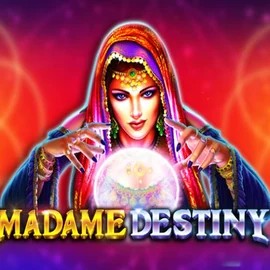 Madame Destiny slot logo by Pragmatic Play at Betninja Casino