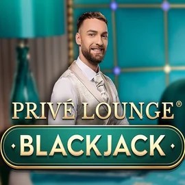 Privé Lounge Blackjack online game logo by Pragmatic Play on betninja-casino.eu