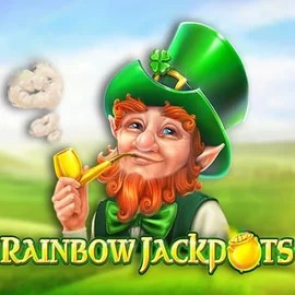 Official Jackpots logo: Rainbow Jackpots by Red Tiger Gaming at Betninja Casino