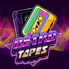 Retro Tapes online game logo by Push Gaming on betninja-casino.eu