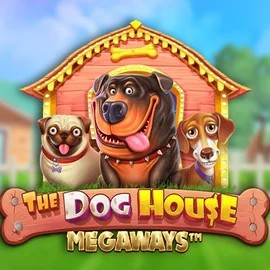 The Dog House Megaways slot logo by Pragmatic Play at Betninja Casino